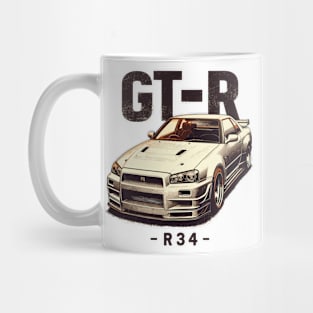 Nissan GTR R34 Mug